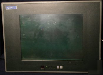 Xycom automation 9465 flat panel touch screen computer