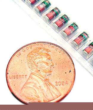 Surface mount zener diode ~ 10V .5 watt smt smd (200)