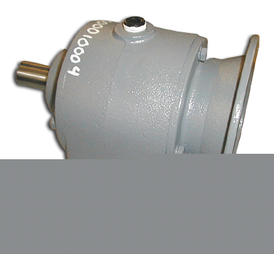 Motorized helical gear reducer 56C size 25, 60 to 1