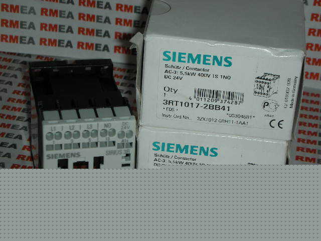 New siemens contactor 3RT1017-2BB41 3 pole 3RT10 
