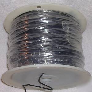 1000' spool black wire 18 a w gauge 16 strand