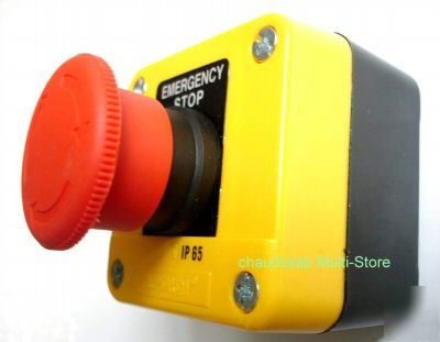 10 x emergency stop pushbutton control station IP65 #u 