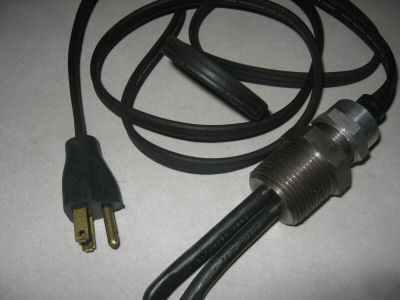 Emmersion heater screw type