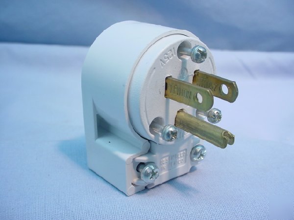 Leviton straight blade angled plug 5-15 15A 125V 515AN