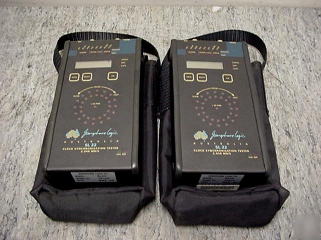 2 x semaphore logic SL22 clock synchronisation tester