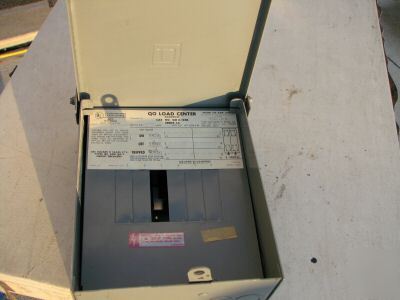 New square d QO6-12B load center 120/240 volt 123EE