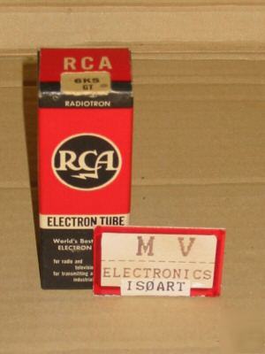 Tubes - one 6K5 6K5GT rca - valvole rÃ¶hren