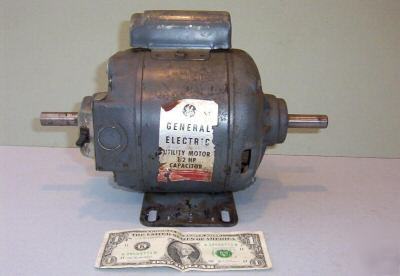 Vintage general electric electric motor 1/2 hp