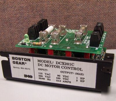 Like new boston gear DCX201C dc motor control 