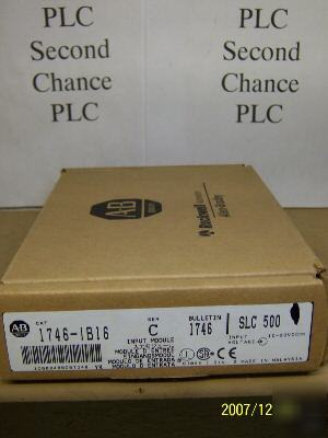 New in box 1746-IB16/c allen bradley input 1746IB16 d-6