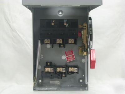 Ge indoor 30 amp safety switch TH3361R