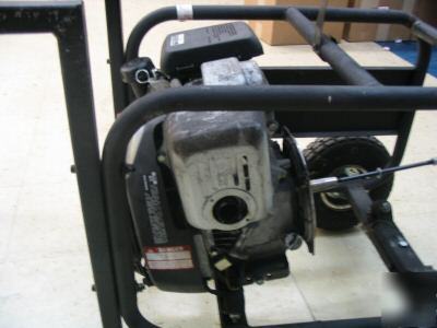 Honda 5.0 hp generator motor in cradle taper shaft