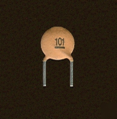 Lot (250) ceramic capacitors 100 pf 1000 volts 0.2
