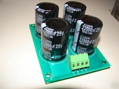 Make your own cnc power supply 22,000 uf filter cap.
