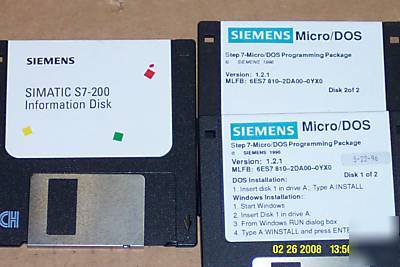 Siemens simatic S7-200 plc starter kit