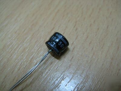 10UF 50V nichicon alum electr radial capacitors 100PCS