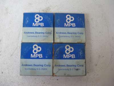 Andrews 3-piece ball thrust bearings#2279 lot of 4