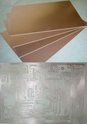 Copper clad laminate sheets FR4 pcb 180INÂ² 1/16 or 1/32