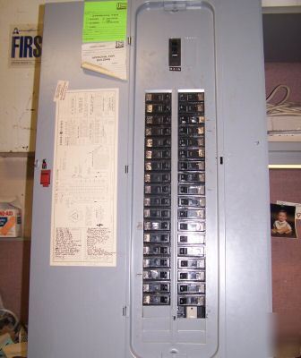 Ge 200 amp distribution panelboard type 1 208Y/120 vac