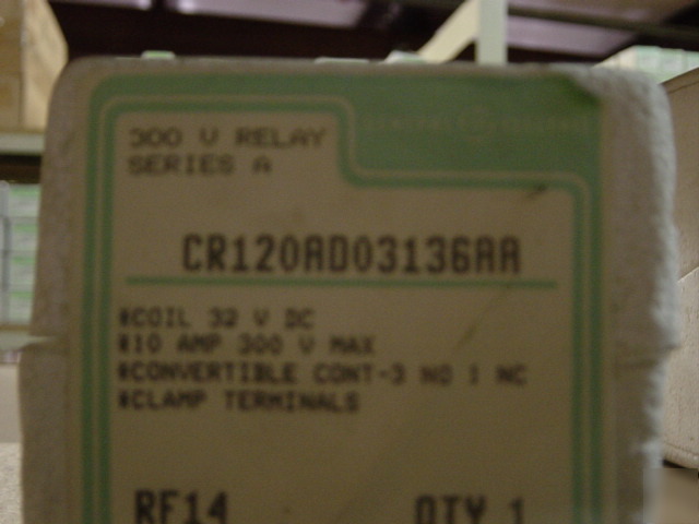 Ge CR120AD03136AA 300V relay series a