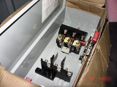 Ge safety switch cat.# TH3363 100A 600VAC/250VDC 