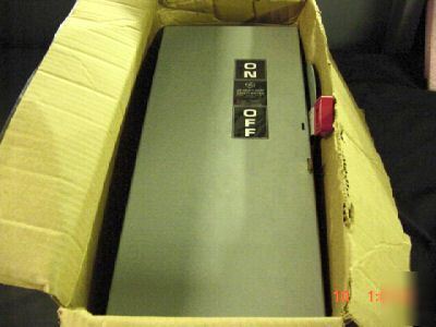 Ge safety switch cat.# TH3363 100A 600VAC/250VDC 