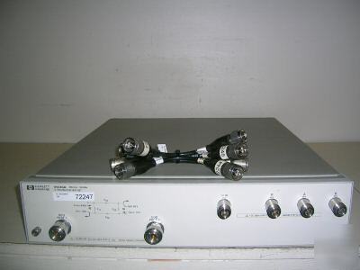 Hp 85046A s-parameter test set 300 khz to 3 ghz 