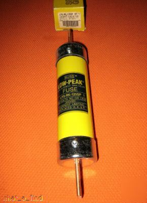 New buss lps-rk-125SP fuse LPSRK125SP low peak 125 