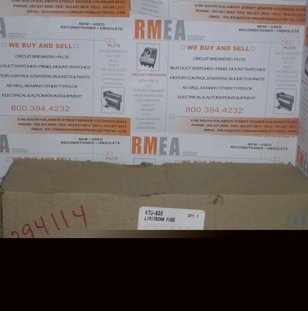 New cooper bussman ktu-800 limitron fuse 