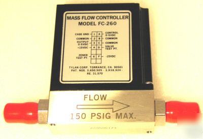 New tylan mass flow controller mfc fc-260 N2 6 slpm 