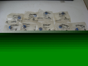 Staubli robotic connectors 12.1001 0725 lot of 14