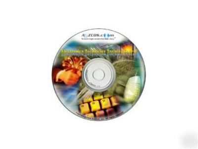 Electronics technician electrician training course cd