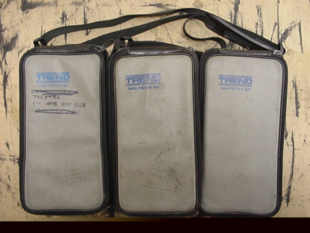 3 x trend data tester 108 *faulty & parts only*