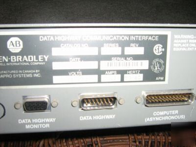 Allen bradley a-b 1770-KF2 series b data highway commun