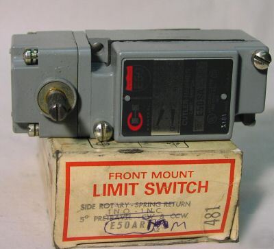 Cutler hammer E50AR1M limit switch rotary 