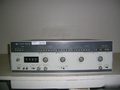 Hp 214B pulse generator. with option 001