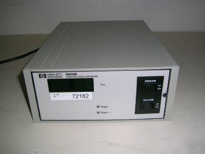 Hp 59822B ionization gauge controller, for high vacuum.