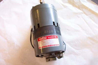 Dayton gearmotor,mo.3M158A,1/10HP,f/l torque 113 lbs.