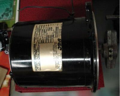 Ge phi 1725RPM motor continuous reversible bailiff