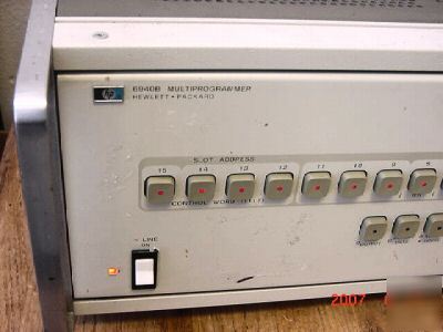 Hewlett packard 6940B hp 6940B multiprogrammer