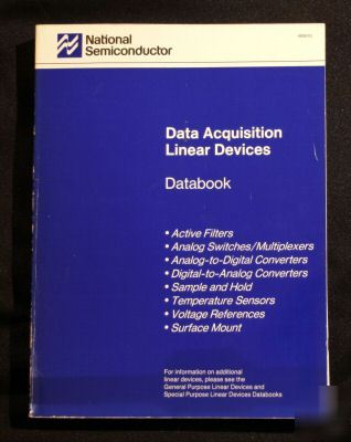 National semiconductor data acquisition linear devices