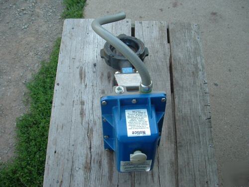 Nib co electrically actuated butterfly control valve