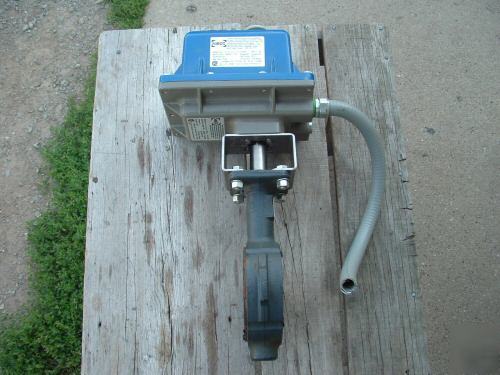 Nib co electrically actuated butterfly control valve