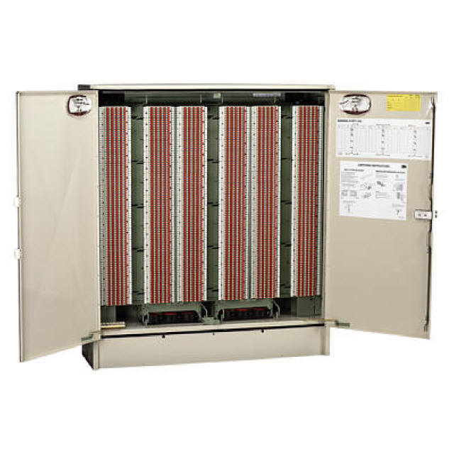 3M cabinet 4220 series with 4320 self strip blocks