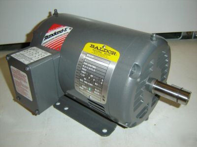Baldor 3 hp 3 phase electric motor three phase M3158T