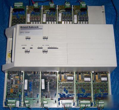 Bristol babcock dpc 3330 process controller +11 modules