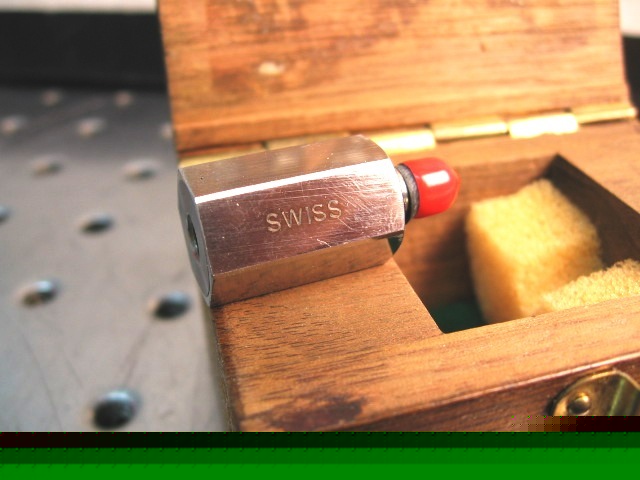 G30333 swiss KIC808KR accelerometer w/wood case