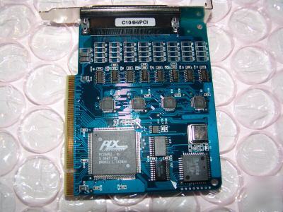 Moxa C104H/pci C104HPCI 4PORTS rs-232 pci board