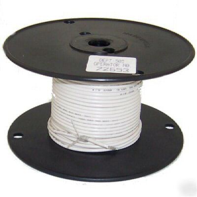 New 100FT 16AWG white boat / marine cable wire 