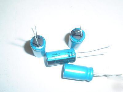 New 200 pcs nichicon 63V 100UF 105C radial capacitor 